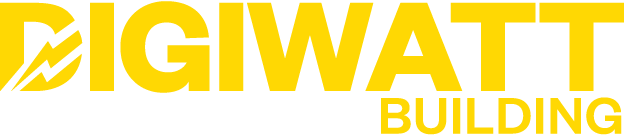 Logo Digiwatt Building in giallo