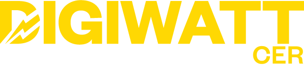 Logo Digiwatt CER in giallo