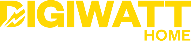 Logo Digiwatt Home in giallo